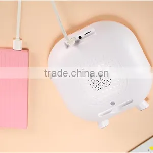 Desktop Makeup Mirror With Bluetooth Loudspeaker Box, USB Charge Table Lamp For Valentine Day thumbnail-4