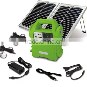 Portable Solar Power System With AC Output AGM Battery thumbnail-2