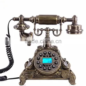 Custom High-end Vintage Landline Retro Resin Telephone Model thumbnail-2