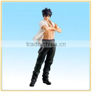Customized Plastic Hot Animated Cartoon Fairy Tail Figure Grey Toy Figure thumbnail-1