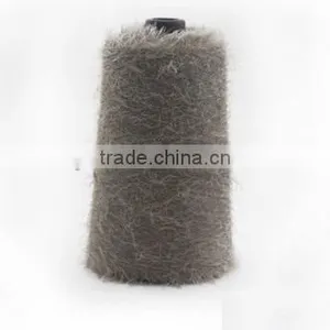 100%Soft Polyester Feather Yarn For Scarf thumbnail-1