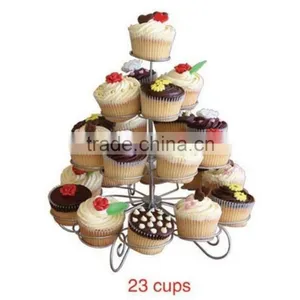4 Tier Cupcake Stand Metal Holder Tower Wedding Birthday Party Dessert Display thumbnail-1