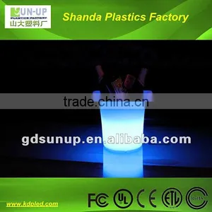 PE Plastic Change Color Led Ice Bucket thumbnail-1