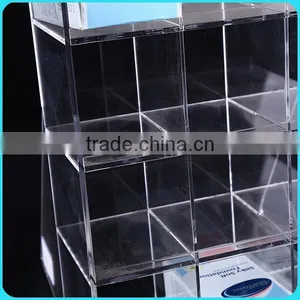 2015 Hot Sale Rotating 3 Side Acrylic Brochure Holders and Displayers thumbnail-3
