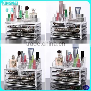 Hot Sale Clear Plastic Plexiglass Makeup Organizer & Large Makeup Organizer Storage Box & Cosmetic Makeup Organizer thumbnail-3