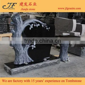 Modern Granite Tree Design Carving Monument Headstone thumbnail-2