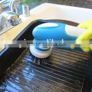 Handheld Cordless Scrubber, Rechargeable Hand Scrubber, BBQ Grill Cleaning Brush thumbnail-4