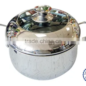 12pcs High Quality With Combined Lid Stainless Steel Cookware Pots Set thumbnail-4