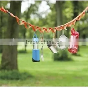 Adjustable PP Webbing Hanging Tape Hooks For Camping thumbnail-2