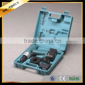 2014 New Design Ok-tools Ni-cd Battery Electric Cordless Drill of Power Tools Made in China thumbnail-1