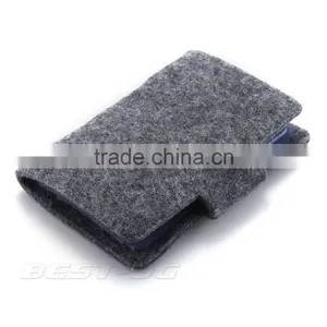 Credit Bank ID Card Purse Pouch Wallet Holder Case Pocket 24 Slots Felt thumbnail-1