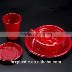 Custom Disposable Plastic Plates Cheap Plastic Charger Plate thumbnail-1