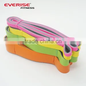 2017 Hot Selling New Style Latex Double Color Resistance Power Set Band thumbnail-2