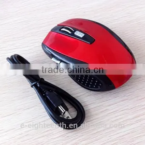Computer Accessory Portable Comfort Design Sensitive BT 3.0 Rechargeable Bluetooth Wireless Mouse for Laptop Computer thumbnail-3
