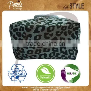 Biodegardable Low Price Beach Bag Made From Golden Fiber Jute thumbnail-4