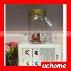 UCHOME Modern Glass Bright Butterfly Lamp Romantic Nightlight FOR Home Decoration Jar thumbnail-5