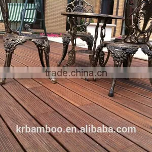Outdoor Use Strand Woven Matt Finish Carbonized Bamboo Decking For Swimming Pool Terrace Balcony Corridor thumbnail-3