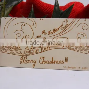 Wooden Christmas Greeting Card thumbnail-6