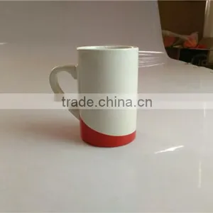 White Colour Customized Logo Ceramic Coffee Mugs thumbnail-6
