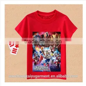 Boy Kids Fashion Cartoon Printed T Shirt thumbnail-1