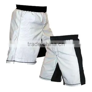 Blank Mma Shorts Wholesale New Deight for Board Plain Blank Spandex Lycra Womens Boxing Shorts Fabric thumbnail-2