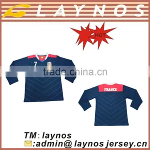 Classic Best Selling France Soccer Jersey thumbnail-1