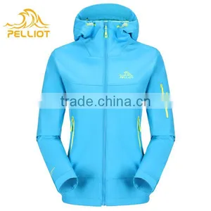 2016 High Quality Outdoor Wholesale Waterproof Fleece Lined Softshell Jacket thumbnail-6