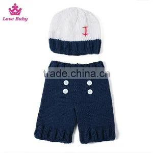 Newborn Baby Knitted Crochet Costume Sets Photo Photography Prop LBP20160218-24 thumbnail-1