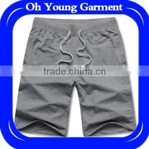 Hot Sale Men Plain Grey Shorts Customize Good Quality Sports Shorts thumbnail-1