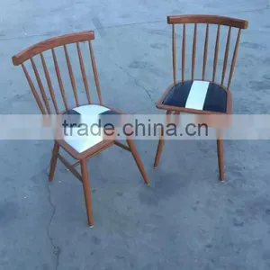 2016 Hot Selling Modern Design High Quality Wood Copy Metal Dining Chair thumbnail-1