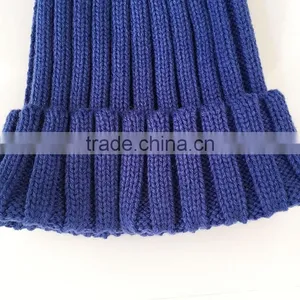 Myfur China Wholesale Hot Sale Genuine Raccoon Fur Pom Poms Knit Hat Winter Cap thumbnail-4