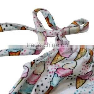 Toddler Girls Ice Cream Printed Swim Wear Boutique One Piece Baby Swim Clothes 2017 Summer thumbnail-4