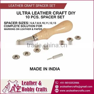 10 Piece Spacer Set for Leather Crafting thumbnail-1