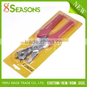 Jewelry Tools Hand Pliers Tool Red Adjustable Leather Belt Hole Punches thumbnail-3