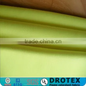 Yellow 30+ 50+ UPF Colorful CVC Twill / Plain / Sateen Anti-UV / FR Fabric thumbnail-1