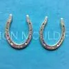 OEM Silver Aluminum Wedge Horseshoes for Racetrack , 171148.5mm thumbnail-1