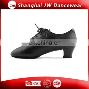 Black Ballroom Shoes Dance Shoes thumbnail-2