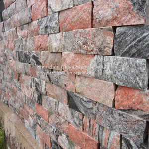 Cheap Granite China Multicolor Juparana Red Granite Rustic Floor Tiles Wall Cladding Wall Tiles Wall Facade Floor Tiles thumbnail-1