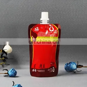 FDA Approved Stand up Liquid Spout Pouch/drink Pouch With Spout Packaging thumbnail-1