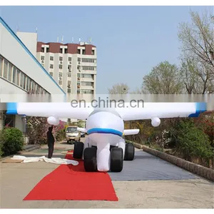 Customized Outdoor Giant Advertising Plane/airplane Model Inflatable Can Priting Logo thumbnail-2