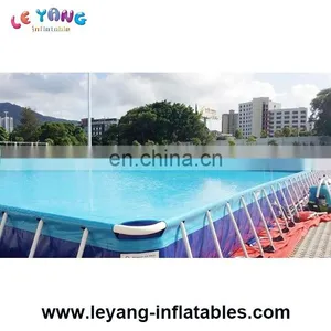 Powder Coated Galvanized Steel Pool For Family And Commercial Use thumbnail-1