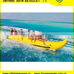 Surfing Boat Banana Towable Inflatable Pontoons thumbnail-1