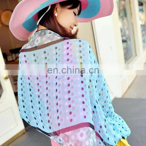 2015 Fashion Design Polyester Chiffon Summer Car Raglan Sleeves Cape(PP621CL-P) thumbnail-1