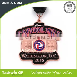 Top Sell Factory Price Custom Sport Medal Plated Medal , Award Medals thumbnail-1