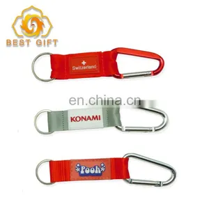Custom High Quality Ribbon Clip Carabiner For Outsports thumbnail-1