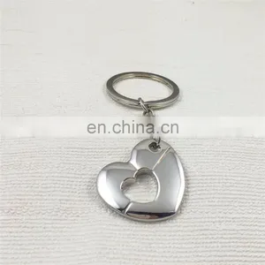 Customized 3D Heart Shape Hollow Keychains thumbnail-4