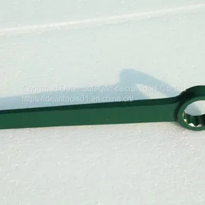 NON SPARKING STRAIGHT BOX WRENCH ALUMINUM BRONZE OR BERYLLIUM COPPER 11/16