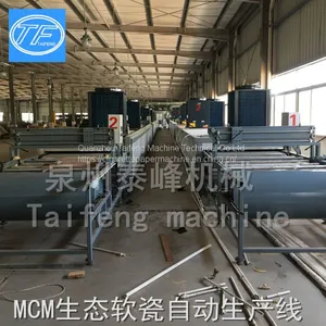 New Type of Automatic Porcelain Tile Soft Tile Making Production Line thumbnail-3