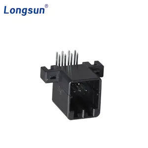 175973-2 TYCO AMP TE Automotive Wire Connector 8 Pin PCB Header Connector thumbnail-1