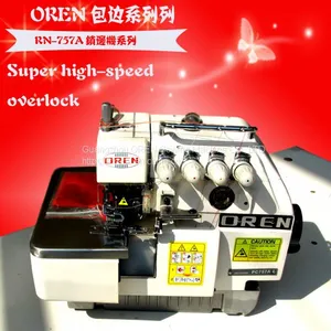 Professional HIGH SPEED INDUSTRIAL OVERLOCK SEWING MACHINE WITH DOUBLE NEEDLE thumbnail-2